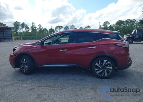 2017 Nissan Murano Platinum z USA, uszkodzony, nr VIN 5N1AZ2MH4HN123722